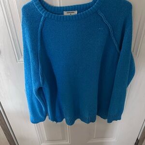 Zenana Outfitters Vibrant Blue Crew Neck Sweater